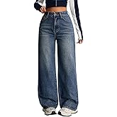 Nifty Women's Denim Stretchable High Waist Baggy Jeans for Women
