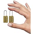 Gym Lock Combination Padlocks Locker Locks Padlock Small with Code Coded Luggage Mini Pad