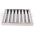 6x Canopy Grease Baffle Filter Stainless Steel Kitchen Extraction Hood 495x495mm