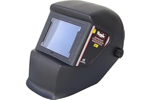 Cevik PRO - CP-PANTALLA2 - Casco Saldatura Professionale con Cristallo DIN11 - Maschera per Saldatura con Finestra 50x115mm - Maschera da Saldatore Resistente per MMA/TIG/MIG