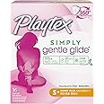 Playtex Simply Gentle Glide - S+ Super PLus Absorbency - 16 Tampons - 360 Degree Protection - Fragrance Free
