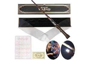 MeYuxg Bacchetta magica Harry Potter-Harry con luce in plastica, giocattolo per cosplay props per bambini dai 7 anni in su, idea regalo