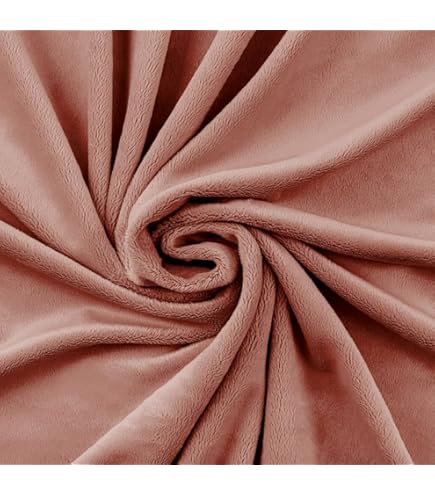 Premium Minky Fleece Stoff Meterware - Super Weicher Plüschstoff 260gsm - Microfaser Stoff in Verschiedenen Farben - 50x160cm (Grau Premium Minky Fleece Stoff Meterware - Super Weicher Plüschstoff 260gsm - Microfaser Stoff in Verschiedenen Farben - 50x160cm (Grau