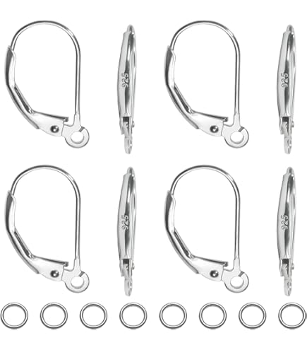 Supports Boucles D'oreilles Clips Plateau N°04 2éme Choix X 10 Paires - Foto 6