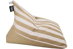 Happers Pouf Pyramide M Toldotex pour Extérieur ou Intérieur Beige