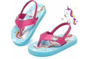 Kinghealth Zehentrenner Kinder Flip Flop Mädchen Jungen Sandalen mit Riemchen für Sommer und Strand