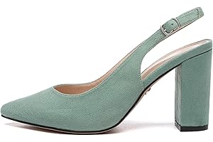 Rio Fiore Damen Pumps, Schwarz/Blau/Mint/Rot/Violett/Weiß/Beige/Grün, 8.5cm Blockabsatz, Kunstleder/Textil, 2062A-9-J