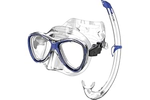 SEAC Set Bis Capri Top, Set with Capri Mask and Silicone Snorkel Top for Adults and Kids