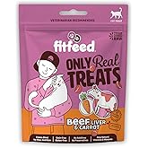 fitfeed Freeze-Dried &Ccedil;iğ Dana Ciğer&amp;Havu&ccedil; Kedi &Ouml;d&uuml;l Maması 40g