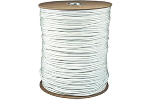 PARACORD PLANET 1000' Spools Of Parachute 550 Cord Type Iii 7 Strand Paracord White