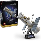 LEGO Icons Hubble Uzay Teleskobu 11382 - Yetişkin Kadınlar ve Erkekler i&ccedil;in Aslına Uygun Detaylar ile Stand ve Bilgi Levhası 