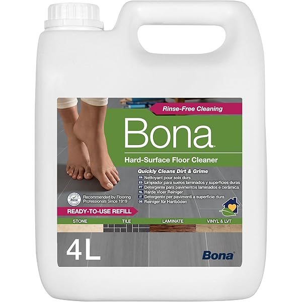 Detergente Bona Pet System Per Pavimenti In Legno - Elimina Odori Di Urina E Macchie Animali, Ricarica 2,5L