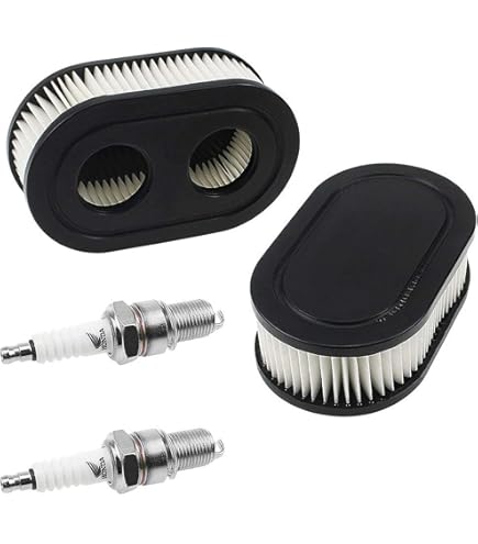 2 PCS Remplacement Du Filtre à Air, Compatible Avec Brigg Stratton 550E 550EX Série Eco-Plus 575EX 798452 593260 5432 5432K