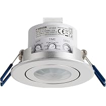 revolt Bewegungsmelder 360 Grad: 360°-PIR-Bewegungsmelder mit Timer, für Wand und Decke (Keller, nachrüsten, Alarm revolt Bewegungsmelder 360 Grad: 360°-PIR-Bewegungsmelder mit Timer, für Wand und Decke (Keller, nachrüsten, Alarm