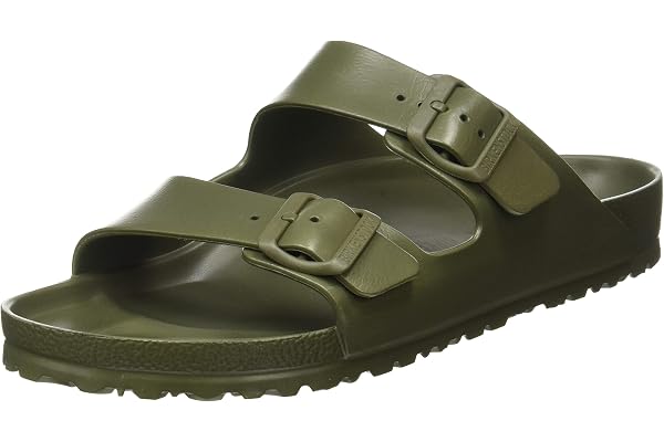Birkenstock Sandaler dam och herr – Arizona Super Grip Birko-Flor | Professionella skor – anatomiskt formad fotbädd av latexkork – dämpande EVA-mellansula – halkfri yttersula i gummi