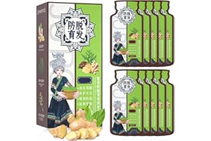 Bisienya Ginger Plant Extract Anti-Hair Loss & Dandruff Control Shampoo for Hair Growth