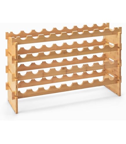 Cranville Wine Racks Classique En Bois De Pin 56 De La | FindTheDeal