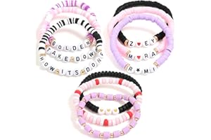 RZCOMP for KPop Merch Bracelets Inspired Bracelets,9PCS Stackable Stretch Bracelets for Huntrix K-Pop Fans Stuff Cosplay Outfit Gifts Accessories Jewelry Birthday Christmas