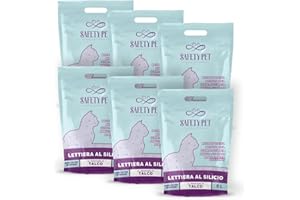SAFETY PET LETTIERA per Gatti SILICIO in Offerta Confezione da 30LT Talco