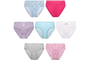 SOCKSVILLE Girls Knickers 7/14 Pack Cotton | Animal, Unicorn, Fairy, Ballerina, Multi Colours | Soft Mix | Comfortable, Breathable, Toddlers Girls Pants, Knickers, School, Everyday | 2-3, 3-4, 5-6, 7-8 Year Olds
