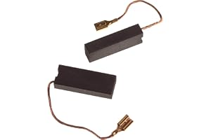 vhbw 2 x kolborste 6,3 x 11,2 x 29 mm ersättning för Husqvarna 508.043.705 för gräsklippare