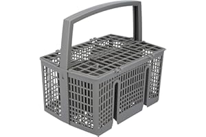‎KENEKOS Kenekos Besteckkorb Spülmaschine I hitzebeständiger Spülmaschinen Besteckkorb mit 7 Fächern kompatibel mit Siemens, Bosch, Neff I Ersatzteil Besteckkorb für Geschirrspüler formstabil