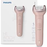 Philips BRE718/05 Epilat&ouml;r Serisi 9000, Kablosuz, Islak ve Kuru Kullanım, 32 Cımbız, LED Işık, 60 Dakika Pil &Ouml;mr&uuml;