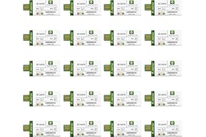 FRESHLIANCE FOCUS ON FRESH AND SAFE LIFE ONLY Freshliance USB Temperatur Datenlogger mit 30000 Messwerte, Einweg Temperaturschreiber mit PDF CSV Berichten, hohe Genauigkeit 30 Tage 20 Packung einmalig Kühlkette, Fresh Tag 1