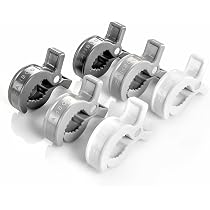 LAT Pince Poussette Universelle, Pince à Linge pour Poussette, Crochet Poussette Clips Landau et Siege Auto pour Accrocher Langes Couverture (6 Pièces LAT Pince Poussette Universelle, Pince à Linge pour Poussette, Crochet Poussette Clips Landau et Siege Auto pour Accrocher Langes Couverture (6 Pièces
