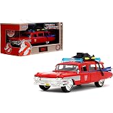 Jada Hollywood Rides Transformers x Ghostbusters Ecto-1 G1 Mashup - A&ccedil;ılır Kapılı D&ouml;k&uuml;m Araba, 1:32 &Ouml;l&ccedil;ek, 8+ Yaş (40. Yıld&ouml;n