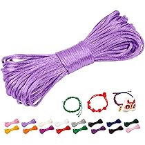 Filo Per Braccialetti CAMAL 2mm - Nylon, 20m, Grigio Argento, Per Collane, Perline, Artigianato - Foto 9