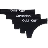 Calvin Klein THONG 3PK Tanga Kadın