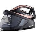 Generaltec Steam Iron Station, Steam Generator with Steam Shot Button, 1.5L, 2600-3100 W, Gold and Black