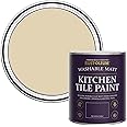 Rust-Oleum Beige water resistant Kitchen Tile Paint in Matt Finish - Sandhaven 750ml