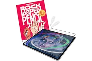 Astropad Rock Paper Pencil 2 – Protecteur d'écran en papier pour iPad Pro 11" (M4, 2024) + embouts de rechange pour stylet Apple – Apple Pencil 1ère et 2ème génération