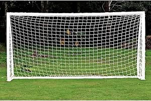 Eecoo - Reti di ricambio per porta da calcio regolamentare, adatte a tutte le condizioni sportive e climatiche (1,8 x 1,2 m; 2,4 x 1,8 m; 3,7 x 1,8 m; 7,3 x 2,4 m)