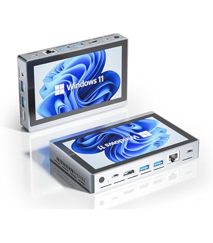 HIGOLEPC Mini PC 12th Gen N100 Win11 Pro 16GB RAM 256GB ROM 4G