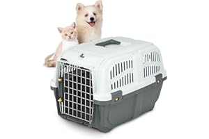 PETGARD Boîte de Transport SKUDO 3 - Pour Animaux de Compagnie - Voyage Pratique Pour Petits Animaux - 59 x 37 x 38 cm