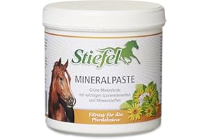 Stiefel Mineral Paste for Horses, Green Mineral Soil for Stressed Horse Legs, for Regeneration of Tendons, Muscles, Ligaments & Joints, High-Quality Minerals & Trace Elements, 850 g
