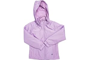 GO&WIN Alphadventure - Chubasquero Niña con Forro Polar Interior y Capucha para Colegio S | Color Lila, Morado, Fucsia, Coral, Mostaza y Orchid | Tallas desde los 6 a los 14 años Sella