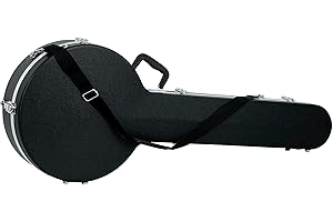 Gator Cases Deluxe ABS Case for Full Size Banjos (GC-BANJO-XL)