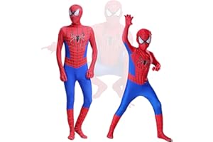 Ansamy Super Kostüm Kinder, Super Cosplay Kostüme Super Bodysuit für Jungen, 3D Anime Anzug Jumpsuit für Halloween Karneval Cosplay