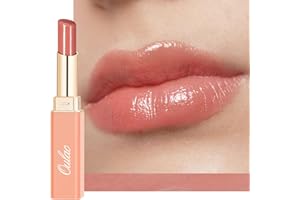 ‎OULAC Oulac 2 in1 Lippenstift und Lippenbalsam, Saftiger & Glänzender Lippenpflege Lippenstifte, Geschmeidige Natürliche und Hydratisierte Lippen, Glänzendes Finish für Trockene, Rissige Lippen, Vegan 13