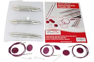 KnitPro - Kit Aiguille Circulaire - Chunky Nova Metal