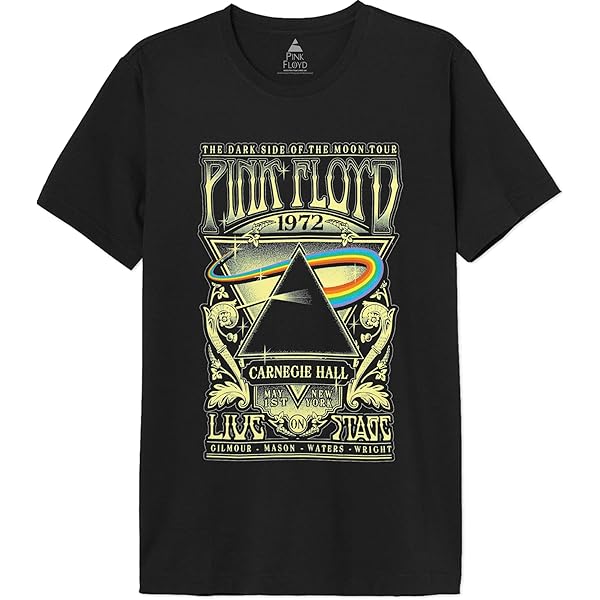 Sweat Pink Floyd Sweatshirt Pink Floyd - Prism Dark Side, Coton, Coupe Classique Hoodie Musique Rétro