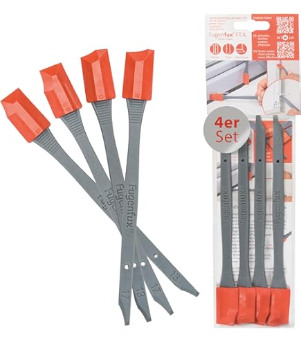 Set Lisciafughe Wolfcraft 2 Pezzi - In TPU Per Fughe Di Silicone, Profili Multipli - Foto 10