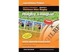 Book 6: Learn @ Home Coaching Rugby League Project: Academy of Excellence for Coaching Rugby League Personal Skills and Fitness Drills (Learn @ Home Project)