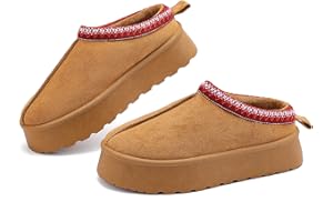 Jifenkla Stivali Da Neve Donna, Invernali con Plateau Peluche, Scarpe Stivaletti per Esterni Pantofole, Leggeri e Antiscivolo Breve Doposci Boots