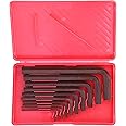 TAPARIA 10-Piece Hex Allen Key Set with Brown Finish (AKI-10)