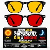 Solmoon Unisex Blue Light Filter Glasses, Anti-fatigue and Anti-Blue for Gaming and Reading, Anti-Glare Lenses, Reduce Visual
